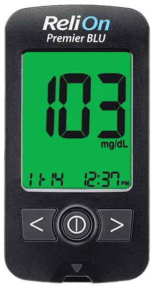 ReliOn Premier BLU Meter