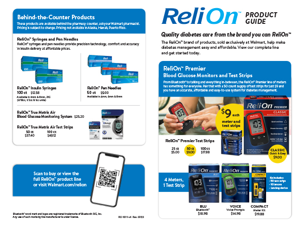 ReliOn Product Guide